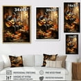 thumbnail image 4 of Designart "Mariachi Serenade By A Mexican Singer" Mexican Art Floater Framed Wall Art Living Room, 4 of 5