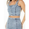 thumbnail image 4 of Celebrity Pink Women's Denim Skirt, 4 of 4