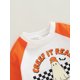 thumbnail image 4 of Body De Cuello Redondo De Manga Larga De Color De Contraste De Bebé NiñA De Halloween XBTCLXEBCO Naranja;9-12 Meses, 4 of 6