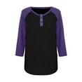 thumbnail image 4 of Tops for Women Crewneck Purple Long Sleeve Tshirts for Women Basic Tops Womens Winter Tops, 4 of 5