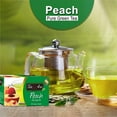 thumbnail image 2 of Tea4U Green-Tea, Peach Flavored 25-Teabags, 2 of 9