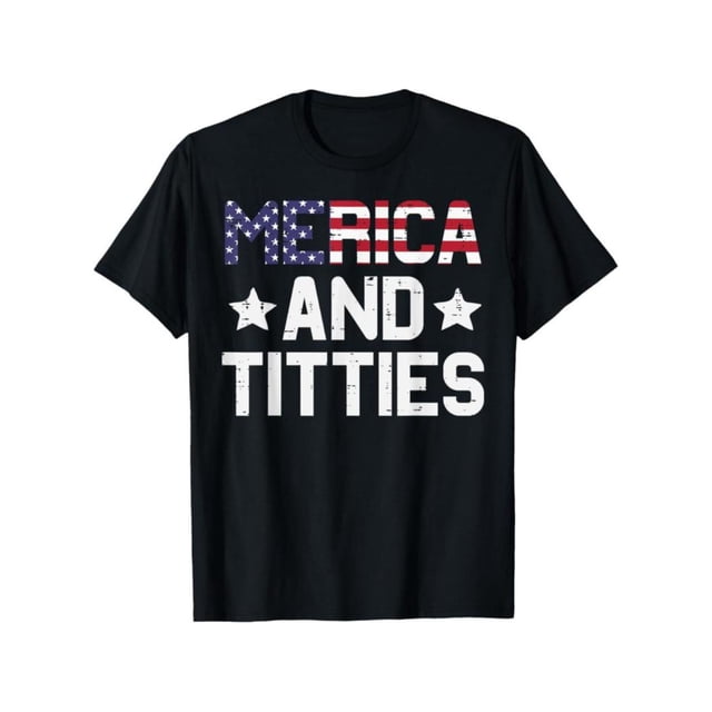 Camiseta 100 % algodón con el 4 de julio, humor patriótico y estadounidense para adultos, para mujeres y hombres.