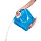 thumbnail image 2 of Recipiente de agua plegable de 10 l / 5 l, recipiente de agua potable plegable portátil, tanque de agua para senderismo, camping, picnic, viajes, barbacoa, color azul, 2 of 3