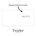 thumbnail image 4 of Twizler Happy Birthday Card for Nephew - For Him - Mens Birthday Greeting Card - Godson - Teenager, 4 of 5