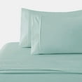 thumbnail image 3 of Marina Decoration 600 Thread Count Ultra Soft Deep Pocket Hotel Standard Solid Bedding Long Staple Percale Cotton All Season Sheet Set with Pillowcase, 3 of 7