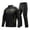 Black@GC@, variant on Mens Motorcycle Rain Suit Patchwork Color Long Sleeve Cycling Jacket Pants Water Resistant Rain Set For Bike Riding Camping Hiking