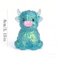 thumbnail image 2 of Glitter Highland Cow Squishies Toy, Soft Cow Squishies Stress Relief Toys, Highland Cows Squishies Fidget Toys for Relief, Adults Kids Gifts Party Favor, 2 of 6