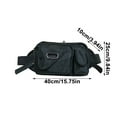 thumbnail image 3 of Clearance! Boovnll Crossbody Bag, Large Capacity Fashion Zipper Crossbody Bag Men Women Chest Pack, Purse, Sling Bag, Easy to Clean Dirt-Proof Water Proof for Hiking, Camping, Outdoor, Trip, Sling Bag, 3 of 6