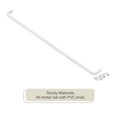 thumbnail image 5 of Achim Fantasia White Single Curtain Rod, 18-28", 2.5" Projection, 5 of 5