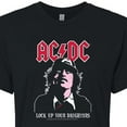 thumbnail image 3 of ACDC - Lock Up Your Daughters - Juniors Cropped Cotton Blend T-Shirt, 3 of 5