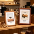 thumbnail image 3 of Wood Picture Frame, Tabletop or Wall Mount for Photos, 3 of 7