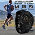 thumbnail image 2 of Men's Digital Watch Waterproof Pedometer Watches Sport Watch Step Counter Calorie Military Watch with Stopwatch Alarm LED Backlight Countdown, 2 of 7