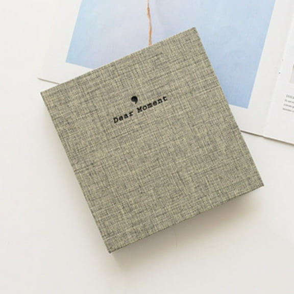 5 Inch Photo Album Paper Design,Loose-leaf Photo Storage Book for Home Decor