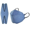 thumbnail image 2 of 20pcs Kn95 Face Masks Fish Mask Adult Morandi Ffp2 Mask 4 Layer Protective Masks Kf94 Masks20pcsNavy Blue, 2 of 5