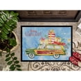 thumbnail image 3 of Merry Christmas White Poodle Doormat 24x36, 3 of 4