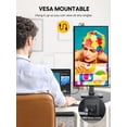 thumbnail image 3 of Monitor Portátil UPERFECT 18.5'' Touchscreen Negro 120hz con VESA y Soporte Ajustable 180° para Lapt, 3 of 7