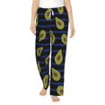 thumbnail image 2 of Lsque Avocado Print Women's Pajama Pants, Lounge Pant - Comfortable Home Wear,Elastic Waistband, Stylish Design-XX-Large, 2 of 9