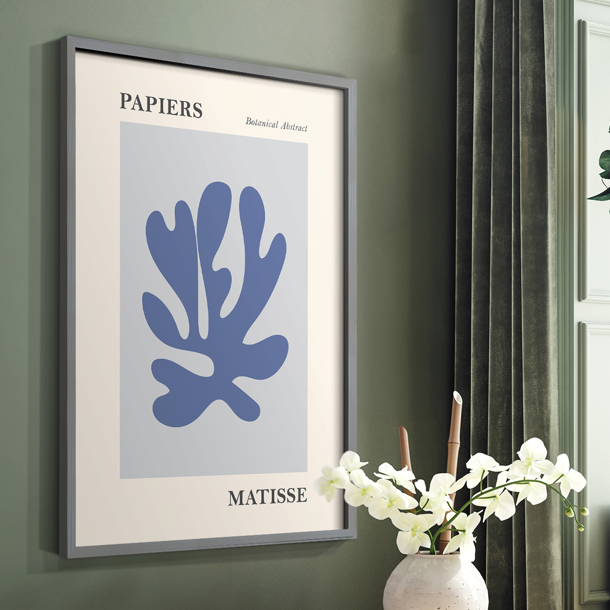 Matisse CCLXXIV in Solid Wood 22 x 28 Framed Print