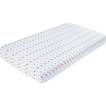 Ideal Baby by the Makers of Aden + Anais Muslin Crib Sheet, Cheeky Dino