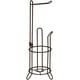 thumbnail image 1 of Simple Houseware - Soporte para almacenamiento de rollos de papel higiénico para baño, acabado cromado Ormromra WRMH-215, 1 of 5