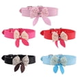 thumbnail image 1 of Collar para perro, collar para mascotas de PU suave de 5 piezas con collar para mascotas con lazo True Excellence, 1 of 9
