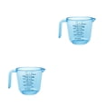 thumbnail image 1 of Kearding Plastic Measuring Cups Pastry Tableware Multi Jug Measure Measurement Handle Tool with Container Cooking Liquid Baking Azul 150ml 2Conjunto, 1 of 6