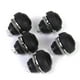 thumbnail image 4 of Lote de 5 interruptores momentáneos impermeables para timbre de barco, 3 A/125 V/CA, 1 A/250 V, 17 mm Negro, 4 of 9