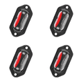 thumbnail image 1 of 4 Uds 8 LED Lámpara Matrícula 12V 24V Lámpara Liquidación Camión Accesorios Coche Doble Color, 1 of 6