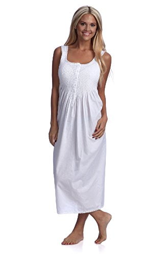 women's full length night dress