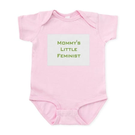 

CafePress - Mommy s Little Feminist Infant Bodysuit - Baby Light Bodysuit Size Newborn - 24 Months