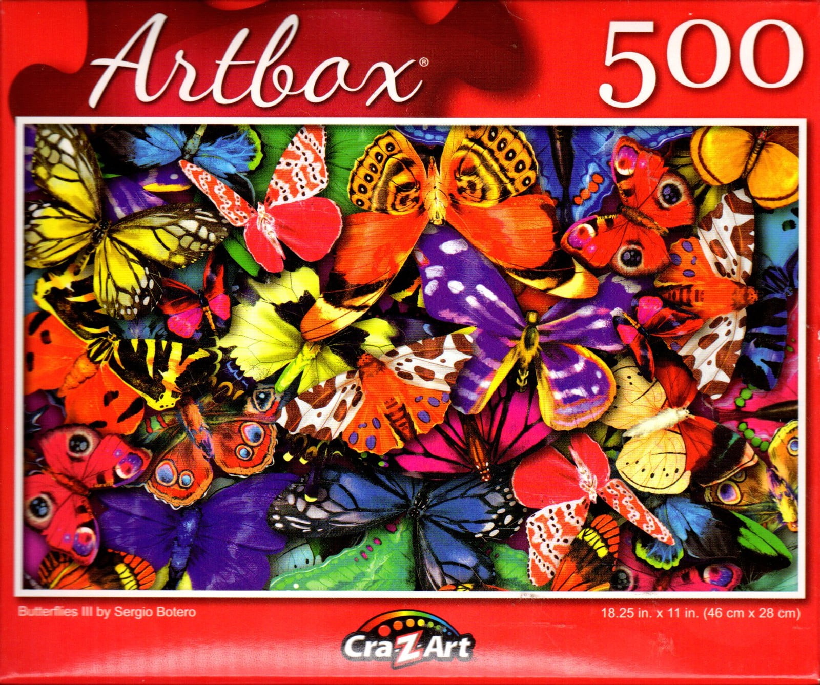 NEW Artbox 500 Piece Jigsaw Puzzle ~ Big Cats by Sergio Botero 