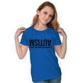 thumbnail image 3 of Autism Seeing the World Differently Womens Slim Fit Graphic Tee Brisco Brands X, 3 of 5
