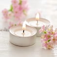 thumbnail image 3 of 50 Pcs Tea Light Candles Tealights for Wedding Parties Special Occasions, White, 3 of 6