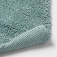 thumbnail image 4 of 18"x32" Half Moon Bath Rug with Tassels Aqua, 4 of 4