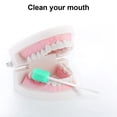 thumbnail image 3 of 100 Count Unflavored Disposable Oral Swabs, Tooth Shape for Oral Cavity Cleaning Sponge Swab Individually Wrapped, 3 of 6