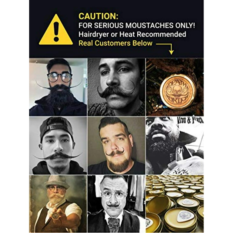 Original Death Grip Extra Strong Hold Mustache Wax