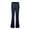 Navy, variant on Ediodpoh High End Micro Flared Pants for Men Business Gray Loose Straight Leg Casual Trousers with A Fashionable Drape Wide Legs and High Waisted Pants Mens Pants Khaki 29