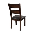 thumbnail image 3 of Topline Home Furnishings Chaise d'appoint Espresso bruni, 3 of 6