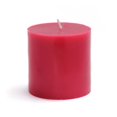 thumbnail image 1 of CPZ-076-12 Bougies Piliers Rouges 3 x 3 Po -12 Pcs - en Vrac, 1 of 1