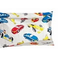 thumbnail image 3 of 6-PC Twin Complete Bed in Bag Comforter Bedding Décor Red Racing Car, 3 of 5