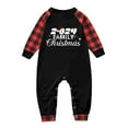 thumbnail image 3 of Penkiiy Christmas Pajamas for Family 2024 Matching Sets Lounge Sets for Women Couples Loungewear Sets Christmas Pjs 24 Months Multicolor, 3 of 4
