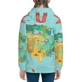 thumbnail image 6 of Kdxio USA Tourist Map Pattern Kids Boys Girls Zip Up Hoodie 3D Printed Hooded Sweatshirt Hoody Coat with Pocket 7-12 Y-Small, 6 of 6