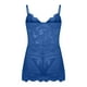 thumbnail image 5 of Ichuanyi Womens Swimsuits Clearance Women's Fashion Sling Soild Sexy Lingerie Lace Splicing Satin Nightdress Ichuanyi Ichuanyi, 5 of 8