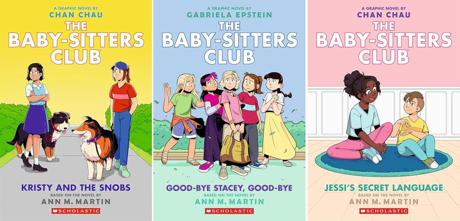 Ann M. Martin's The Baby-Sitters Club Collection Set, Books 1-18 Graphic Novels Set