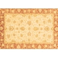 thumbnail image 1 of Ahgly Company Indoor Rectangle Oriental Brown Modern Area Rugs, 2' x 5', 1 of 4