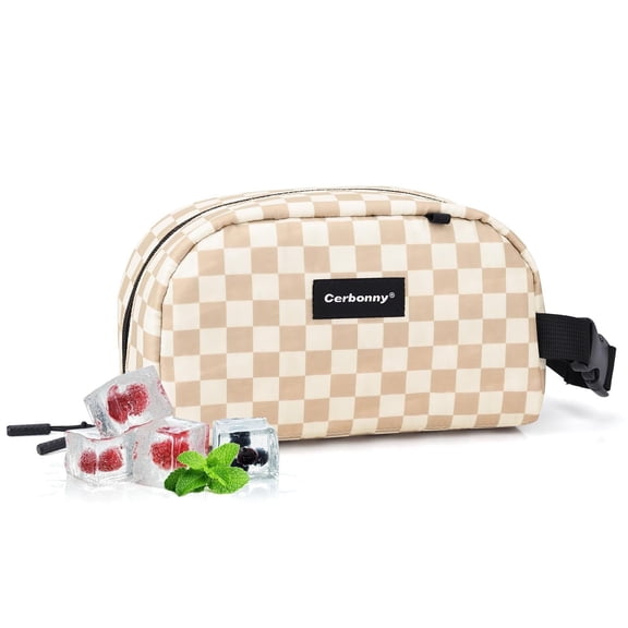 Freezable Lunch Bag,Freezable Snack Bag,Mini Cooler Bag for Travel/Work/School,Small Insulated Bag,Small Cooler Lunch Box with Ice Packs,Insulated Snack Bag,Freezable Snack Box with Handle Buckle