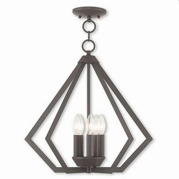 Modern Contemporary Five Light Chandelier-Bronze Finish Bailey Street Home 218-Bel-2256009