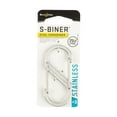 thumbnail image 1 of S-Biner® Double Mousqueton Inox # 3 - Inox, 1 of 8