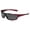 Crystal Ruby Red | Smoke, variant on Polarized Wrap Around Sports Sunglasses for Men Women Driving Fishing Running Cycling Sun Glasses