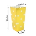 thumbnail image 2 of BalsaCircle 36 Gold White 5" Popcorn Style Cardboard Candy Gift Favor Boxes Party Events Decorations Supplies, 2 of 8